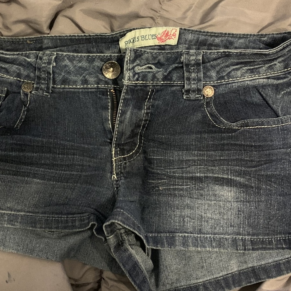 Cute denim short shorts